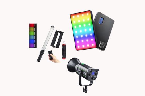 luces portables y continuas