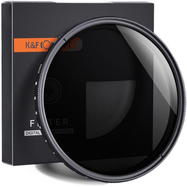 Filtro K&F Concept Densidad Neutra Variable ND2-400 49mm
