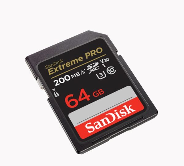 Tarjeta de memoria SanDisk Extreme PRO UHS-I SDXC de 64 GB