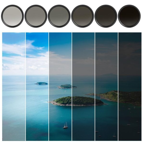 Filtro K&F Concept Densidad Neutra Variable ND2-400 49mm - Imagen 2