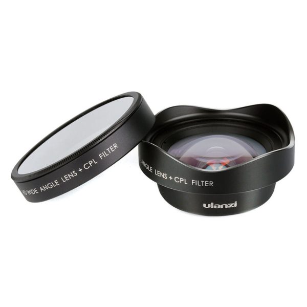 Lente Ulanzi gran angular 16mm para celular con filtro CPL - Imagen 4
