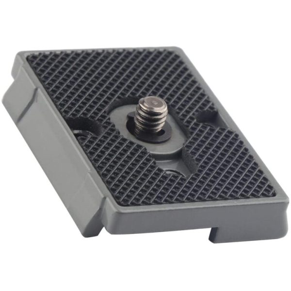 Zapata, plate, galleta tipo Manfrotto 200PL-14, de 52 x 42 x 10 mm.