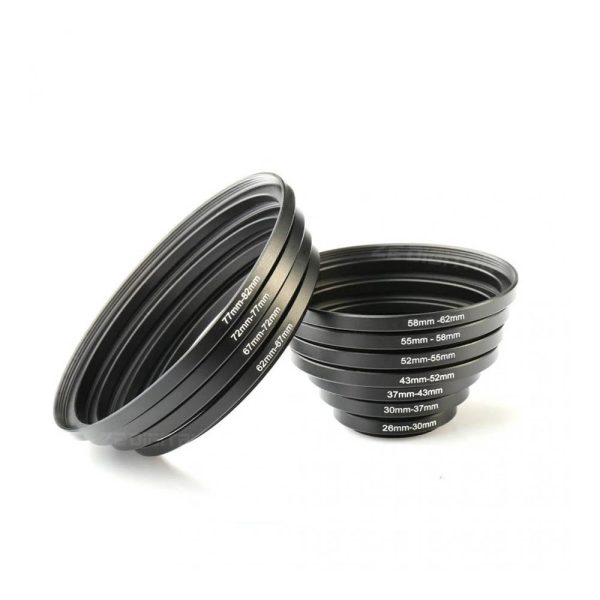 Kit de 9 anillos adaptadores K&F Concept Step Up