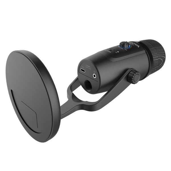 Micrófono condensador Boya BY-PM500 con conexión USB para Windows, Mac y Android - Imagen 3