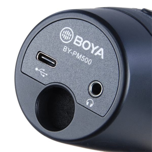 Micrófono condensador Boya BY-PM500 con conexión USB para Windows, Mac y Android - Imagen 4