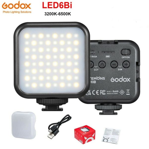 Led portátil bicolor Godox Litemons 6Bi, 6 Watts - Imagen 2
