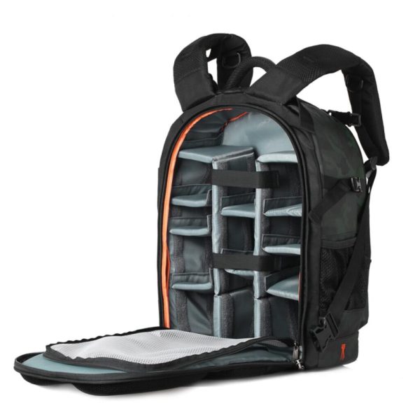 Mochila K&F Concept de 22 litros, camuflaje - Imagen 4