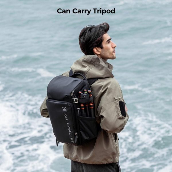Mochila K&F Concept Alpha Backpack Gris, 25 litros - Imagen 5