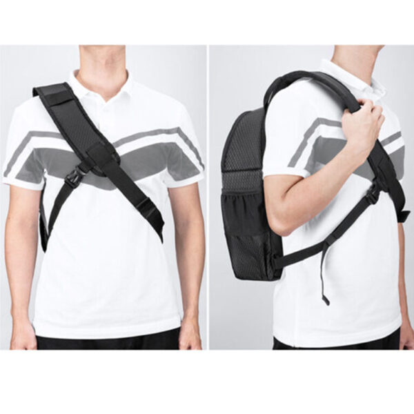Mochila cruzada K&F Concept Beta Messenger, Negra, 10 litros - Imagen 3