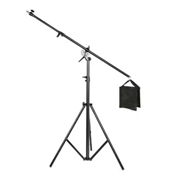 Tripode Lightstand Ceferino grúa  Cstand de aluminio y hierro para  trabajo pesado de 10 KG
