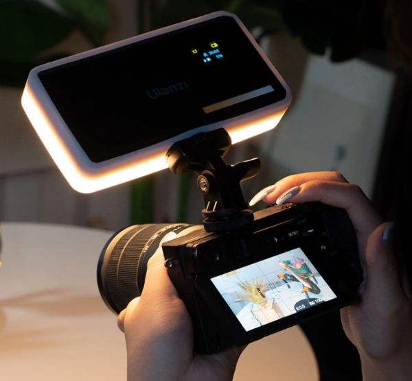 Lampada Video LED RGB VIJIM VL120 – 120 LED, 2500-9000K, 20 Scene Effetti, Batteria 3100mAh, USB-C