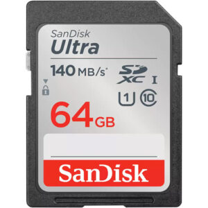 Tarjeta de memoria SanDisk Ultra UHS-I SDXC de 64 GB
