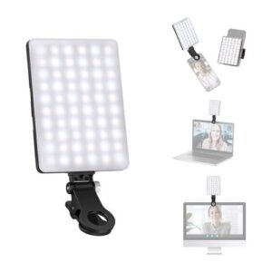 Luz LED NEEWER NL-60AI con clip y porta celular
