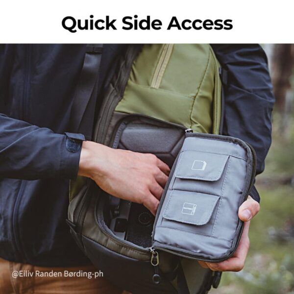 Mochila K&F Concept Beta Backpack, Verde Militar, 20 litros - Imagen 4