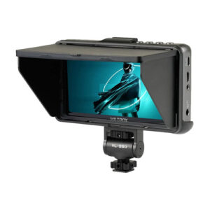 Monitor Viltrox DC-550 Pro, 5.5″ HDMI, touch, 1200cd, visera, y batería NP-F550