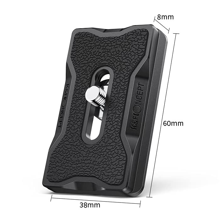 Zapata, plate, galleta K&F Conpect tipo Arca Swiss de 38mm de ancho - Imagen 4