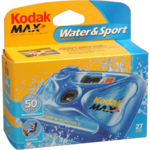 Cámara desechable Kodak Water & Sport de un solo uso