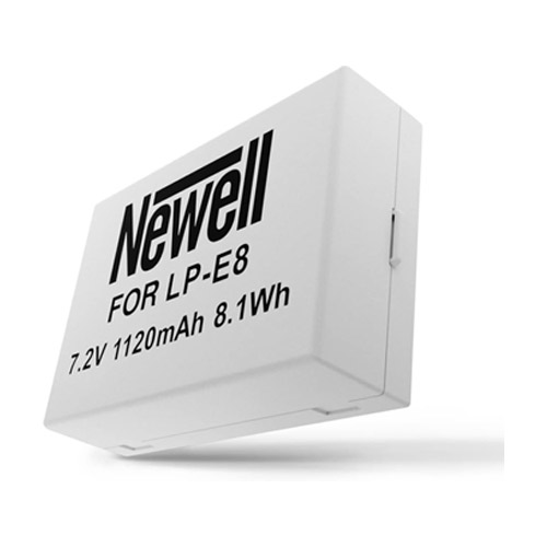 Batería Newell LP-E8, 1120mAh, para Canon - Imagen 3