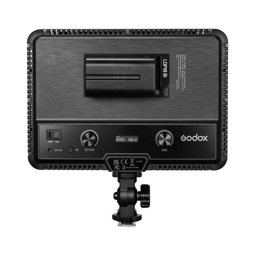 Panel LED Godox LDP18 Bi, 24 watts, con fuente AC - Imagen 3