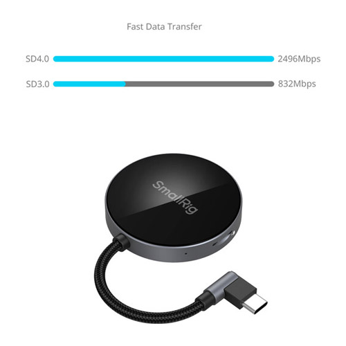 Lector de memorias SmallRig 4870 para SD y microSD - Imagen 4