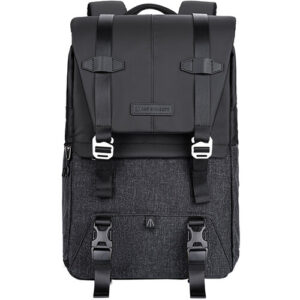 Mochila K&F Concept Beta Backpack, Gris/Negro, 20 litros