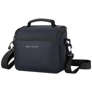 Bolso bandolera pequeño para cámara K&F Concept, ideal para cámaras DSLR/SLR y fotografía. Bolsos de hombro compactos y atractivos para fotógrafos - Bolso bandolera Urban Wander 05 de 5 litros (azul).