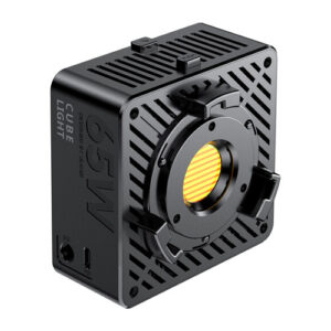 Luz LED Ulanzi EC65, bicolor, 65watts con batería, modificadores y conector AC