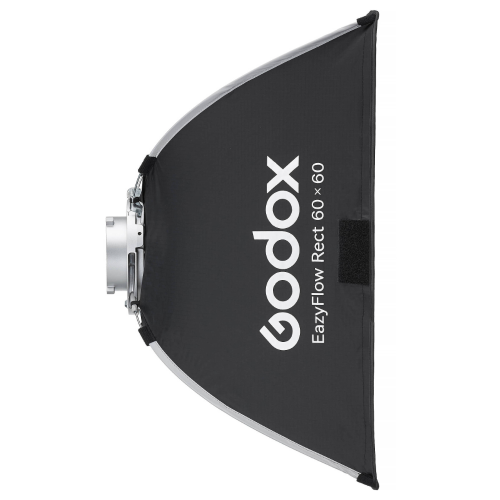 Softbox rectangular plegable Godox Eazyflow 60x60cm, Bowens