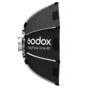 Softbox octagonal plegable Godox Eazyflow 60cm, Bowens