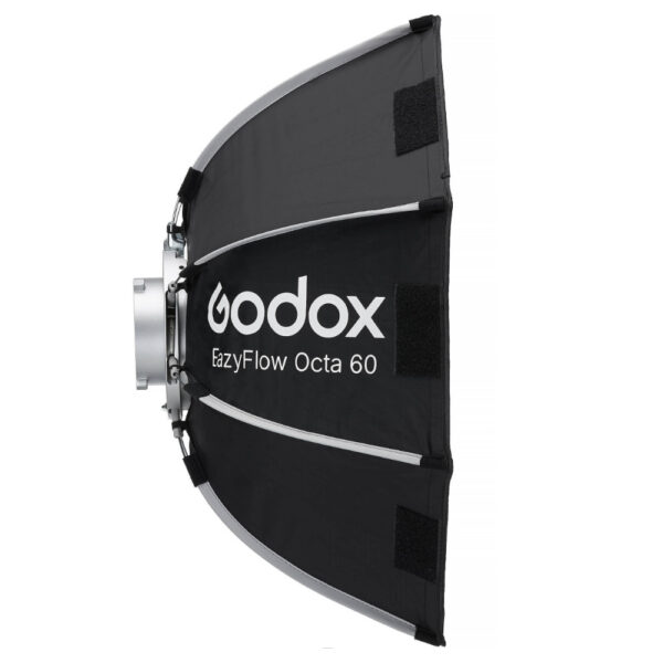 Softbox octagonal plegable Godox Eazyflow 120cm, Bowens