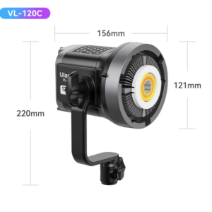 Led Ulanzi VL120Bi, 120watts bicolor + fuente de poder