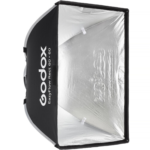 Softbox rectangular plegable Godox Eazyflow 60x60cm, Bowens - Imagen 4